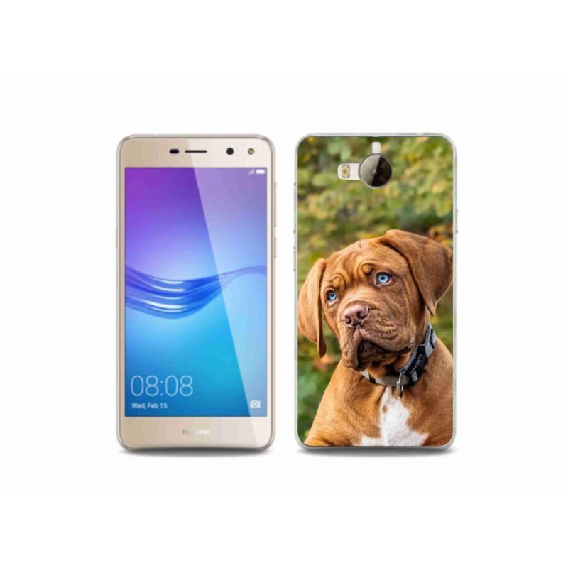 Gél borítás mmCase a Huawei Y6 (2017) - kölyökkutyakölyökhöz