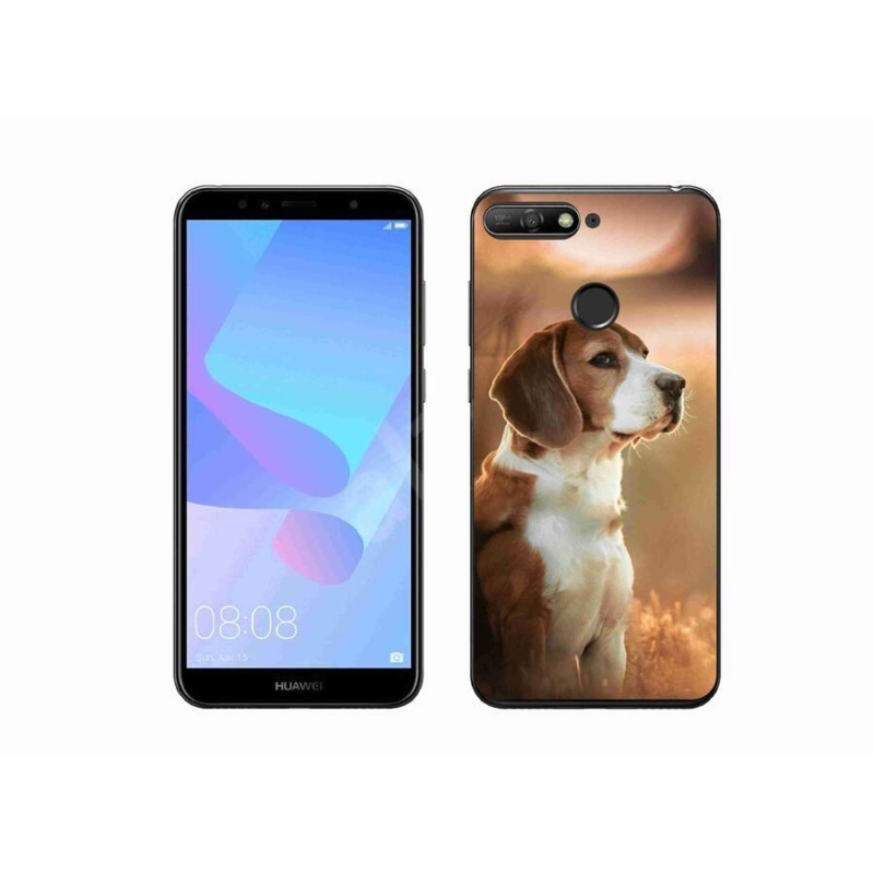 Gél védőhuzat mmCase a Huawei Y6 Prime (2018) készülékhez - bézs színű
