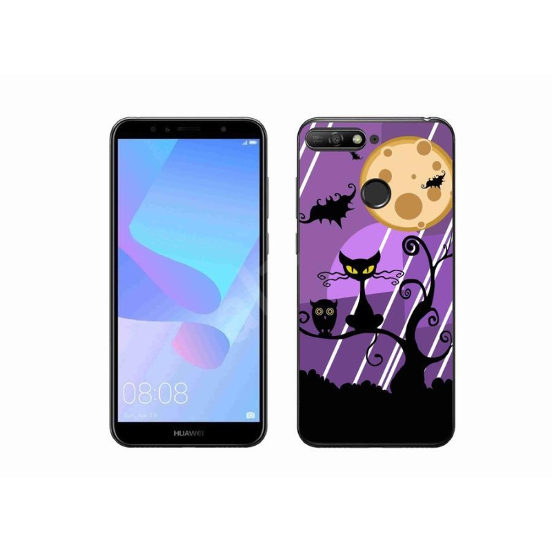 Gél borítás mmCase a Huawei Y6 Prime (2018) - halloween