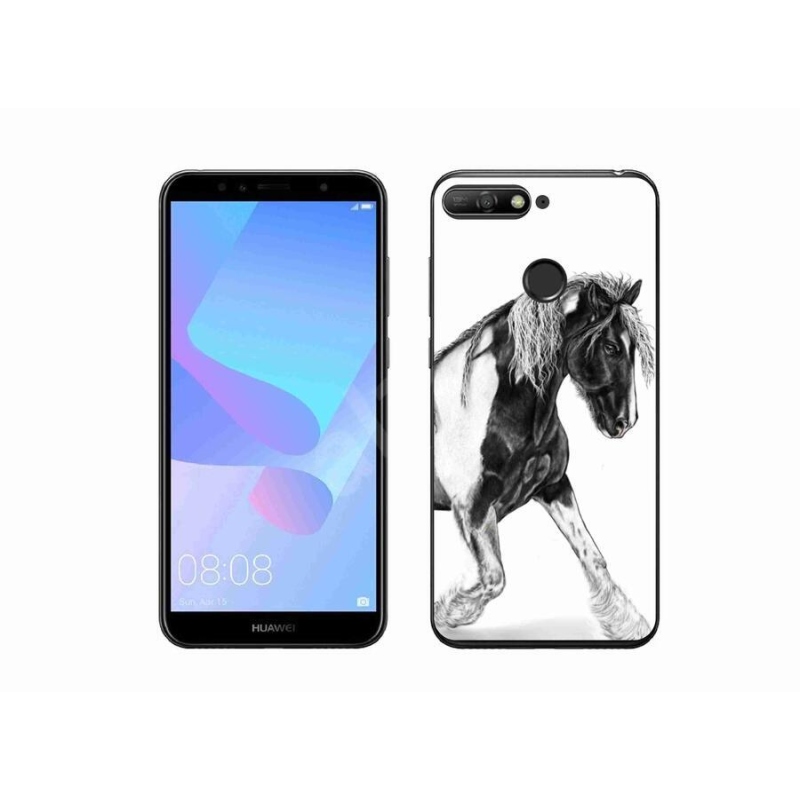 Gél borítás mmCase a Huawei Y6 Prime 2018-hoz - ló