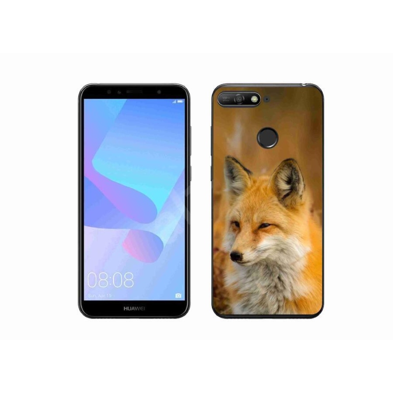 Gél borítás mmCase a Huawei Y6 Prime 2018-hoz - róka