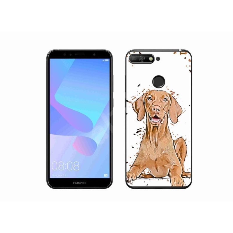 Gél borítás mmCase a Huawei Y6 Prime (2018) számára - maďar