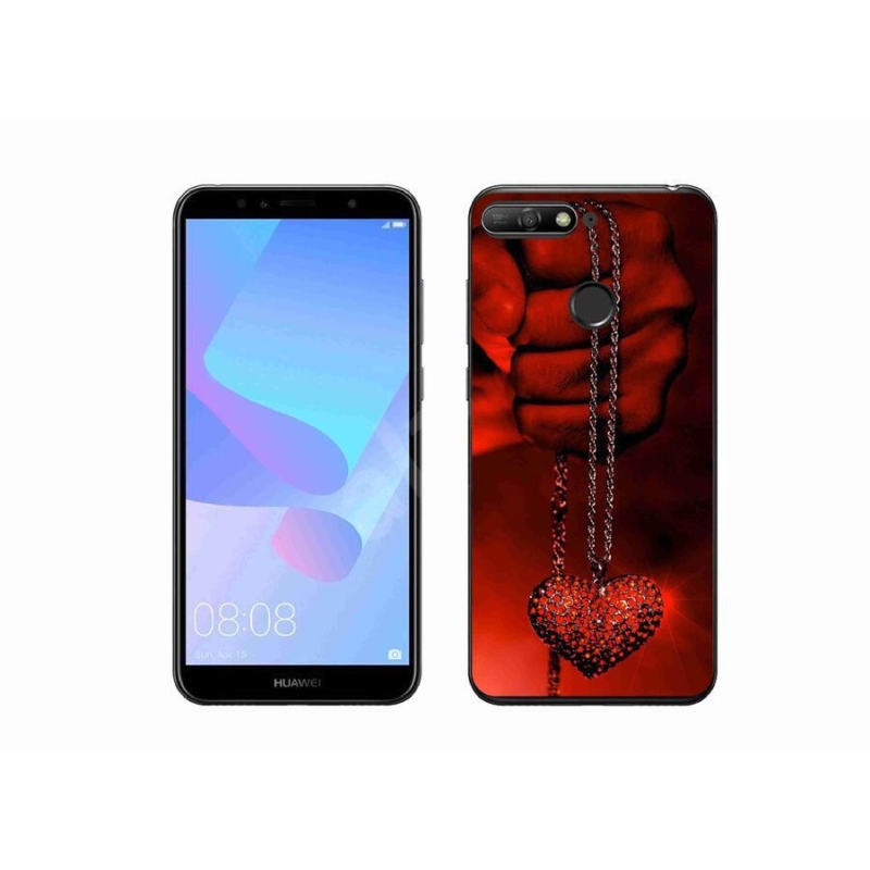 Gél borítás mmCase a Huawei Y6 Prime 2018-hoz - nyaklánc