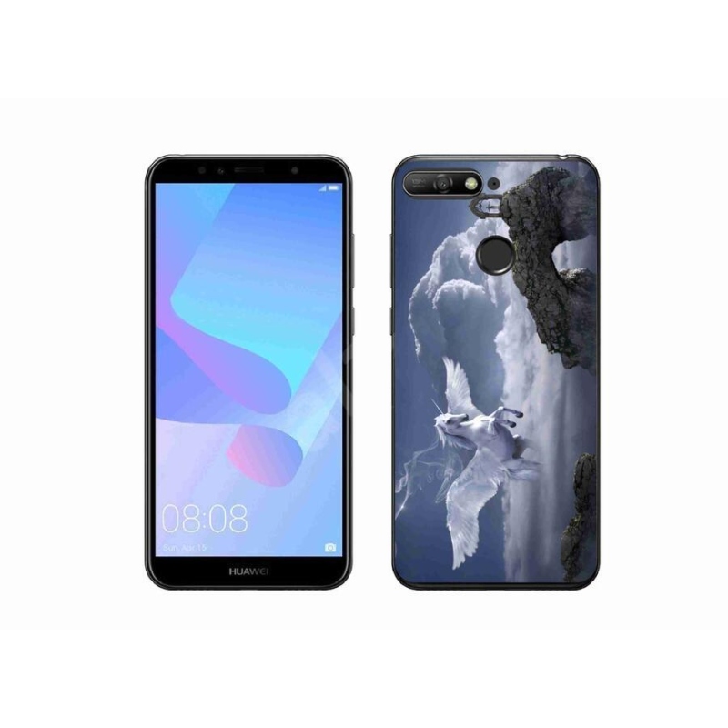 Gél borítás mmCase a Huawei Y6 Prime (2018) számára - pegazus