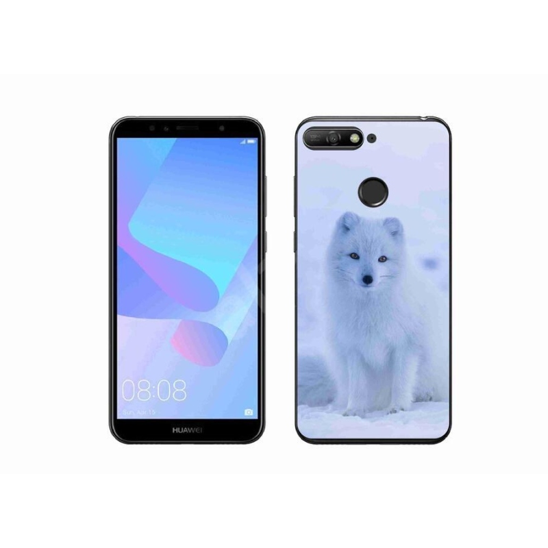 Gél borítás mmCase a Huawei Y6 Prime 2018-hoz - polár róka