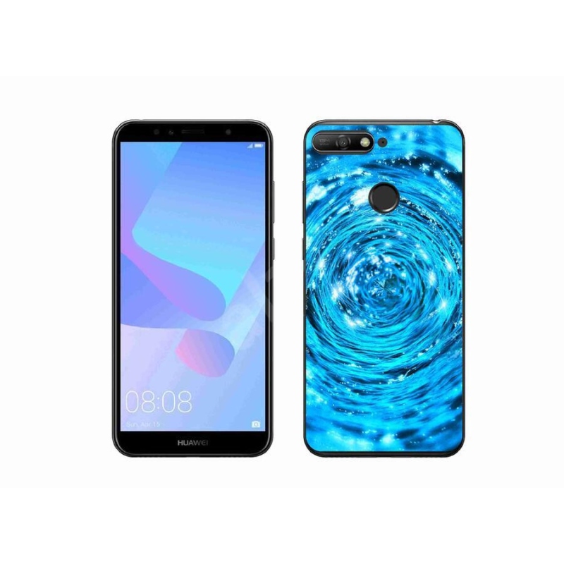 Gél borítás mmCase a Huawei Y6 Prime 2018-hoz - water vortex