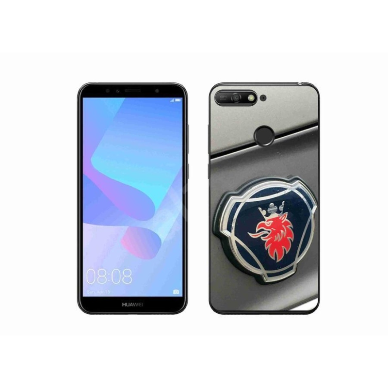 Zselés borítás mmCase a Huawei Y6 Prime (2018) - Emblem 2 számára