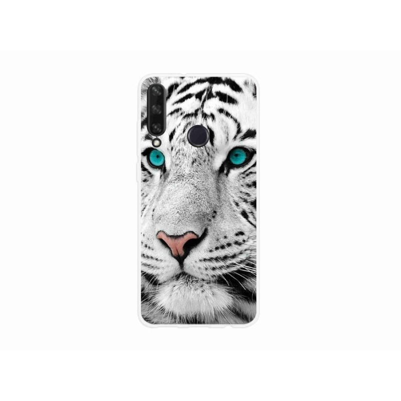 Gél borítás mmCase a Huawei Y6p-hez - fehér tigris