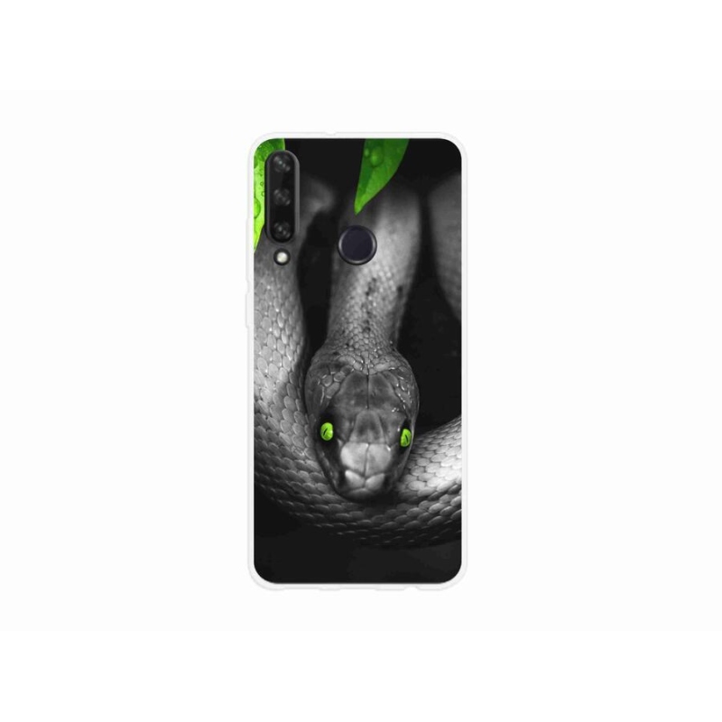 Gél borítás mmCase a Huawei Y6p számára - kígyó