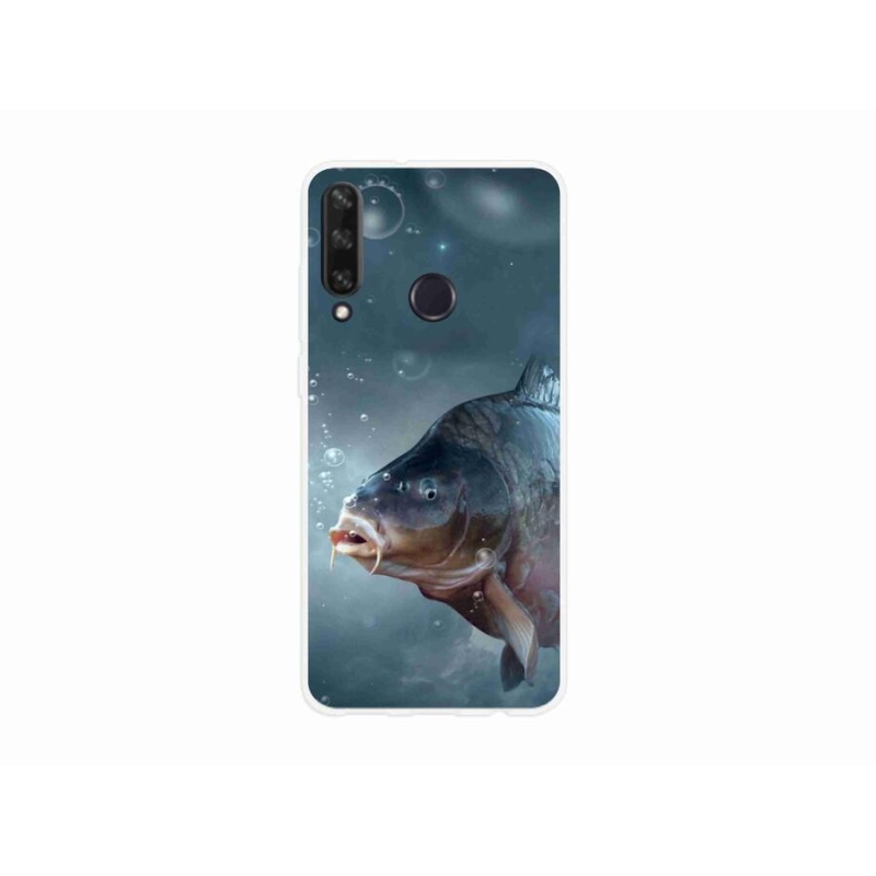 Gél borítás mmCase a Huawei Y6p számára - ponty és buborékok