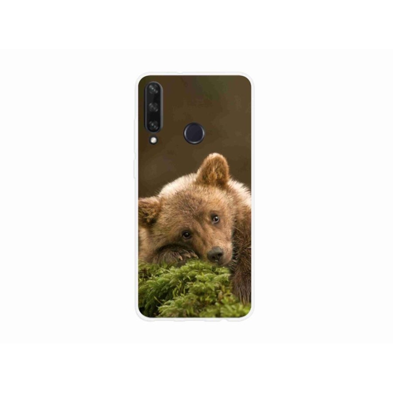 Gél borítás mmCase a Huawei Y6p számára - medve