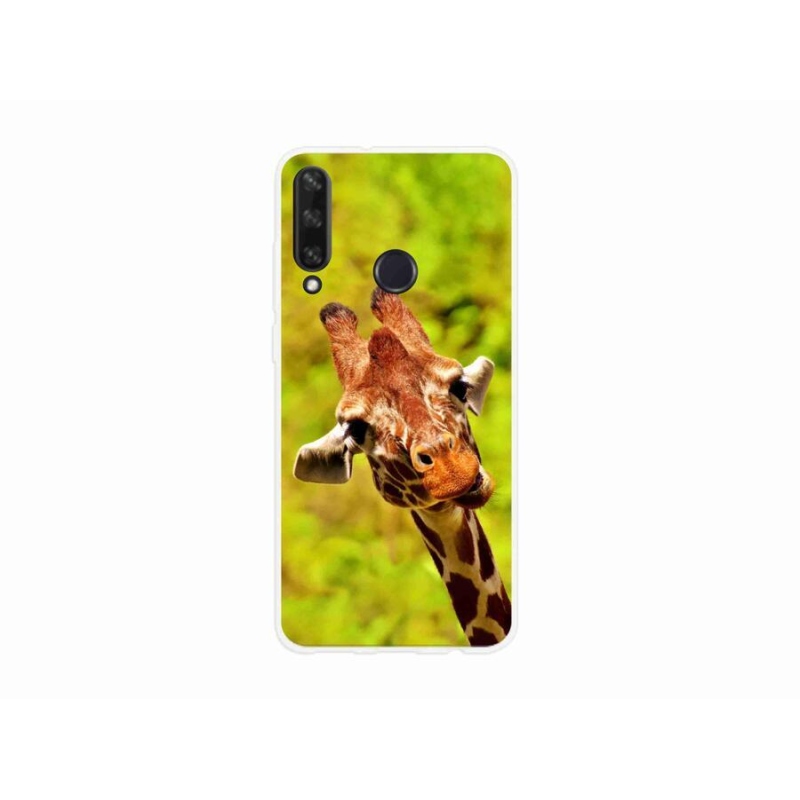 Gél borítás mmCase a Huawei Y6p-hez - zsiráf