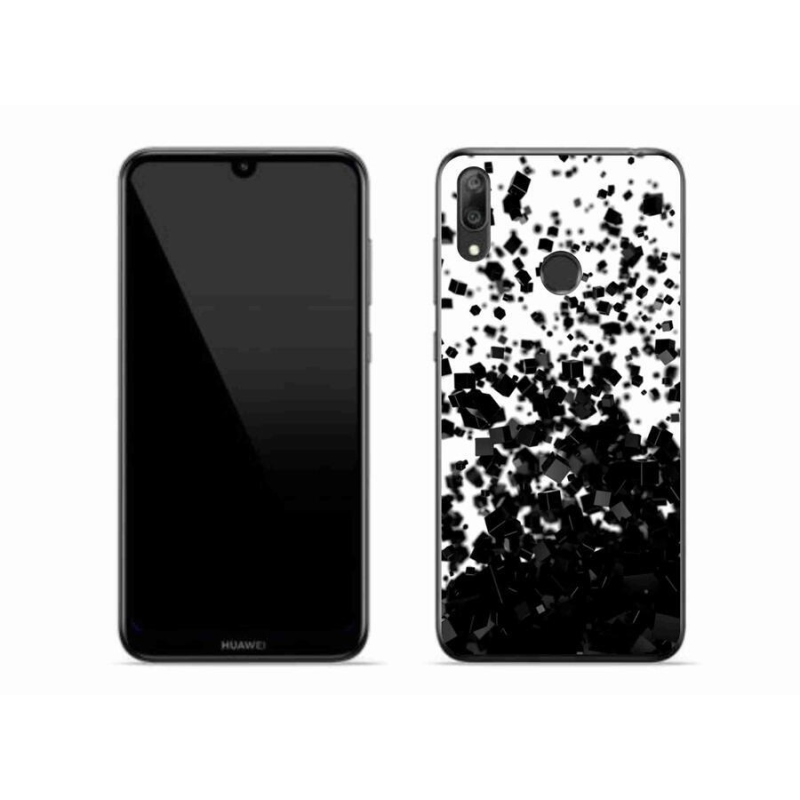 Gél borítás mmCase mobil Huawei Y7 (2019) - absztrakt minta 1