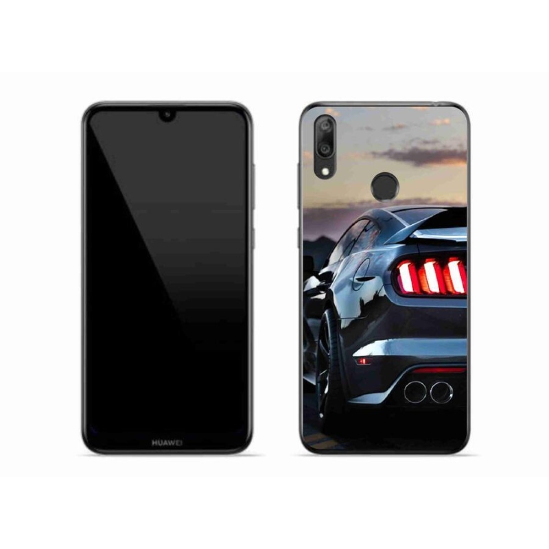 Gél borító mmCase a Huawei Y7 (2019) - auto 7 számára