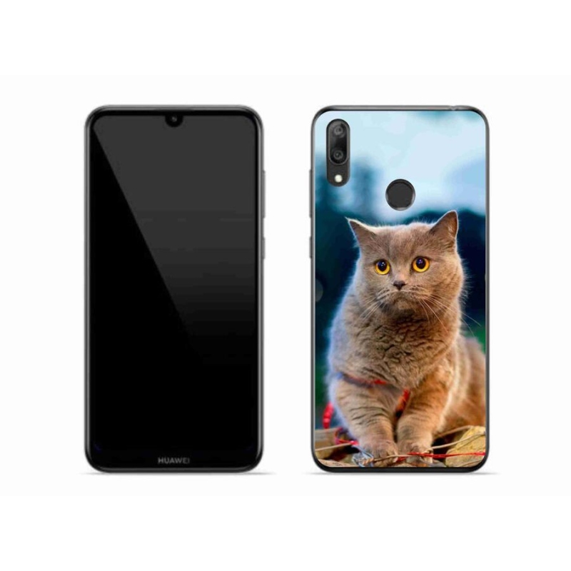 Gél borítás mmCase a Huawei Y7 (2019) - brit kék 2