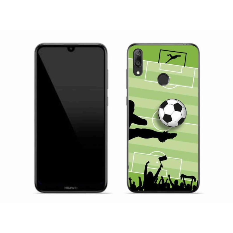 Gél borítás mmCase a Huawei Y7 (2019) - futball 3
