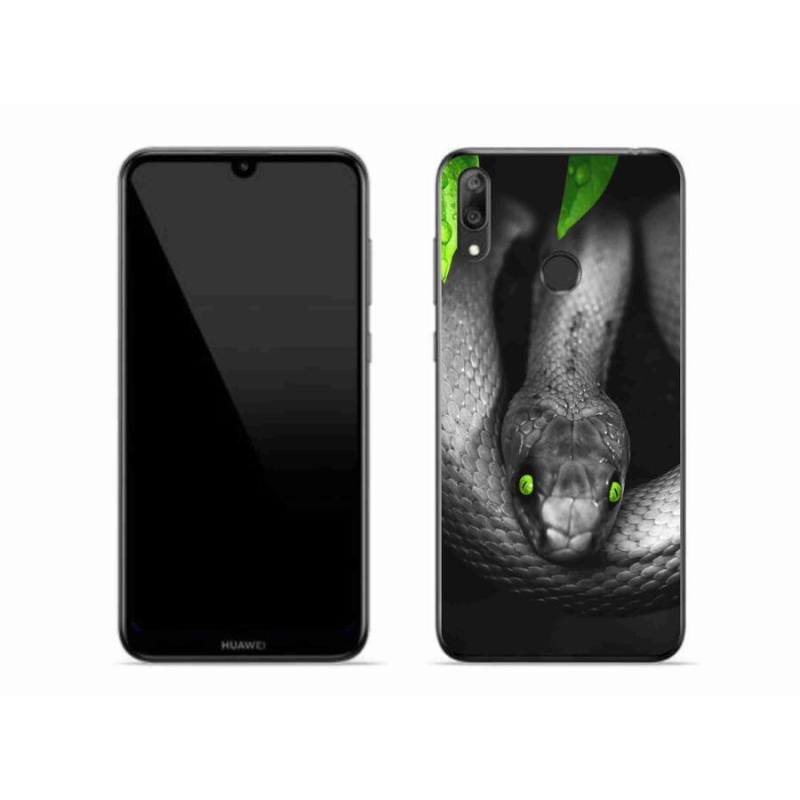 Gél borítás mmCase a Huawei Y7 (2019) - kígyóhoz