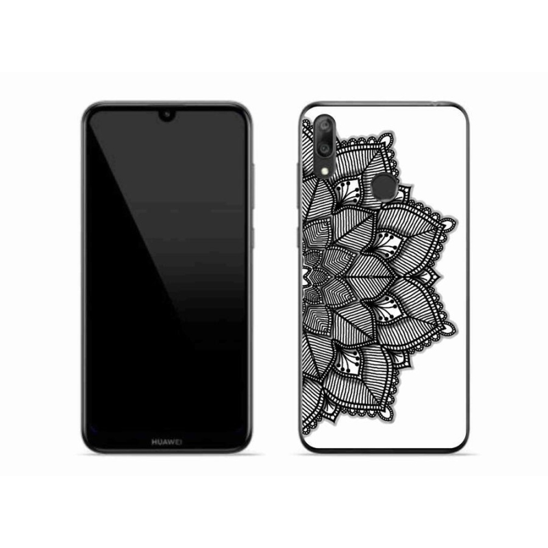Gél borító mmCase a Huawei Y7 (2019) - mandala számára