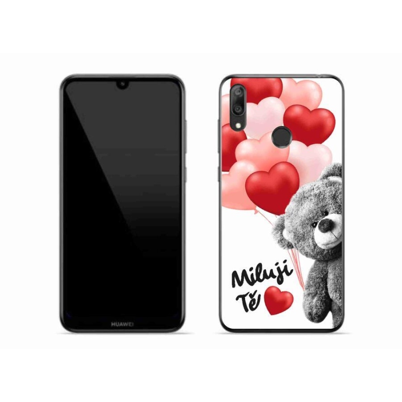 Gél borító mmCase a Huawei Y7 (2019) - I love you