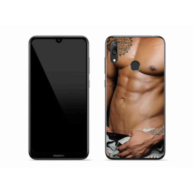 Gél borító mmCase a Huawei Y7 (2019) - szexi férfi számára