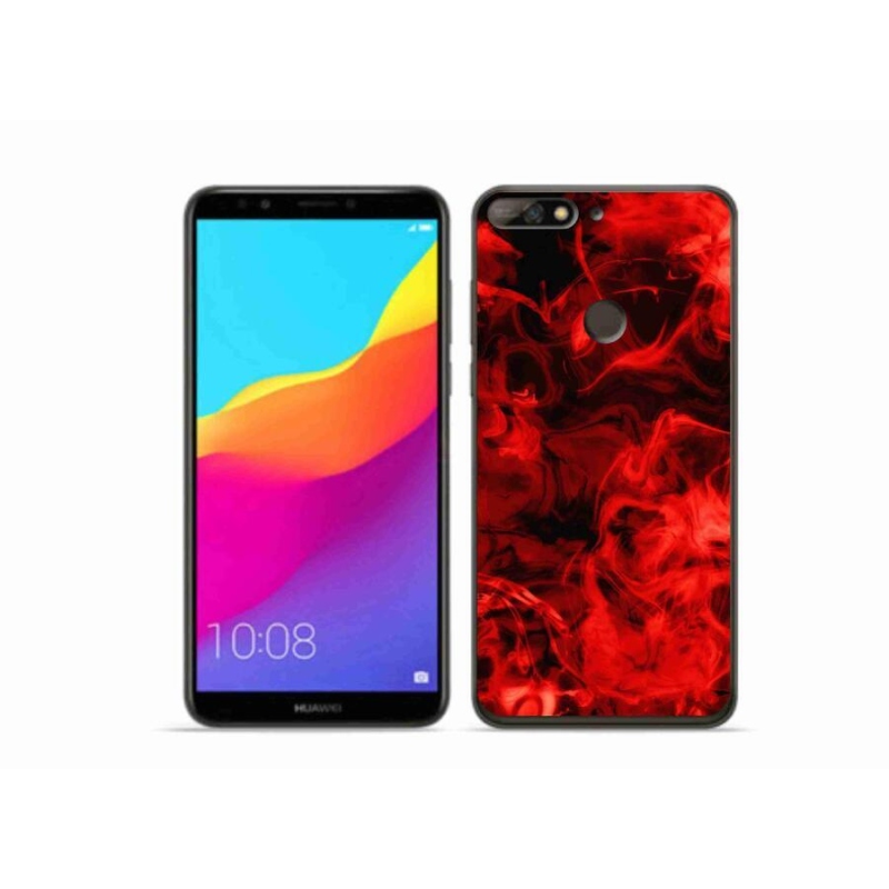 Gél borítás mmCase a Huawei Y7 Prime (2018) számára - absztrakt minta 11