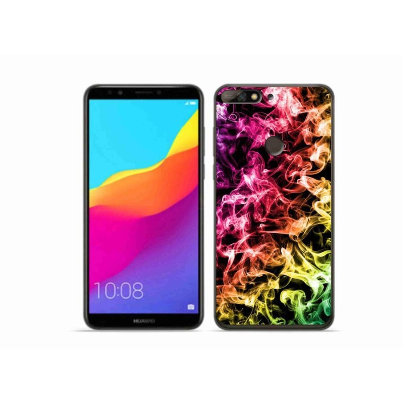Gél borítás mmCase a Huawei Y7 Prime (2018) számára - absztrakt minta 6