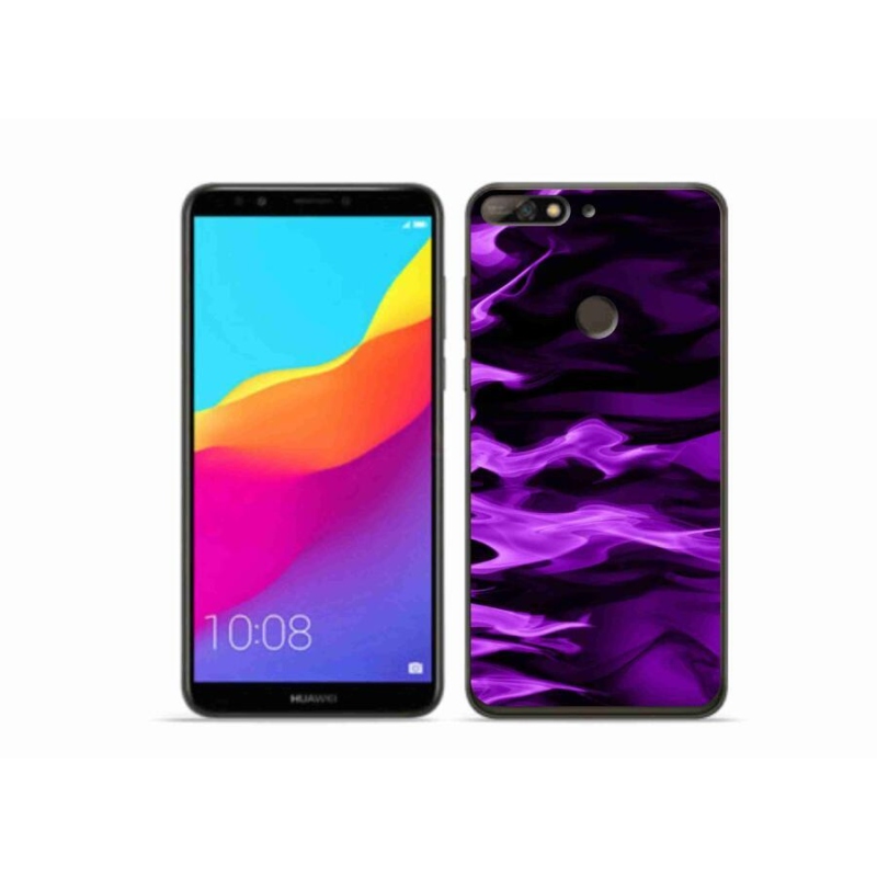Gél borítás mmCase a Huawei Y7 Prime (2018) számára - absztrakt minta 9