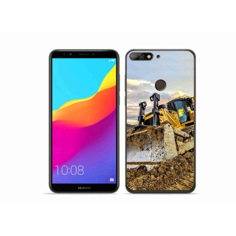 Gél borítás mmCase a Huawei Y7 Prime (2018) számára - digger
