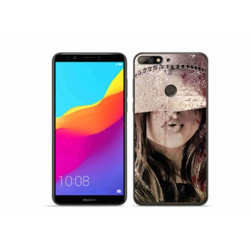 Gél borítás mmCase a Huawei Y7 Prime (2018) - lányhoz