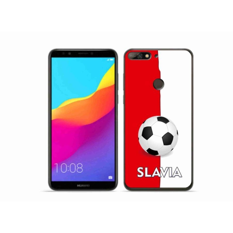 Gél borítás mmCase a Huawei Y7 Prime (2018) - futball 2