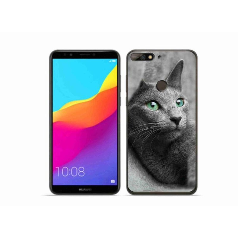 Gél borítás mmCase a Huawei Y7 Prime (2018) - cat 2 számára