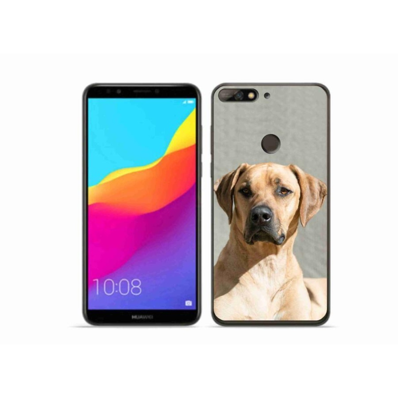 Gél borítás mmCase a Huawei Y7 Prime (2018) számára - ridgeback