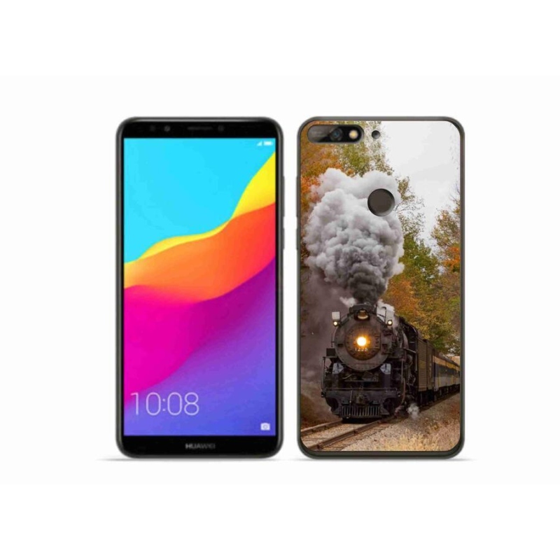 Gél borítás mmCase a Huawei Y7 Prime (2018) - Train 1 számára