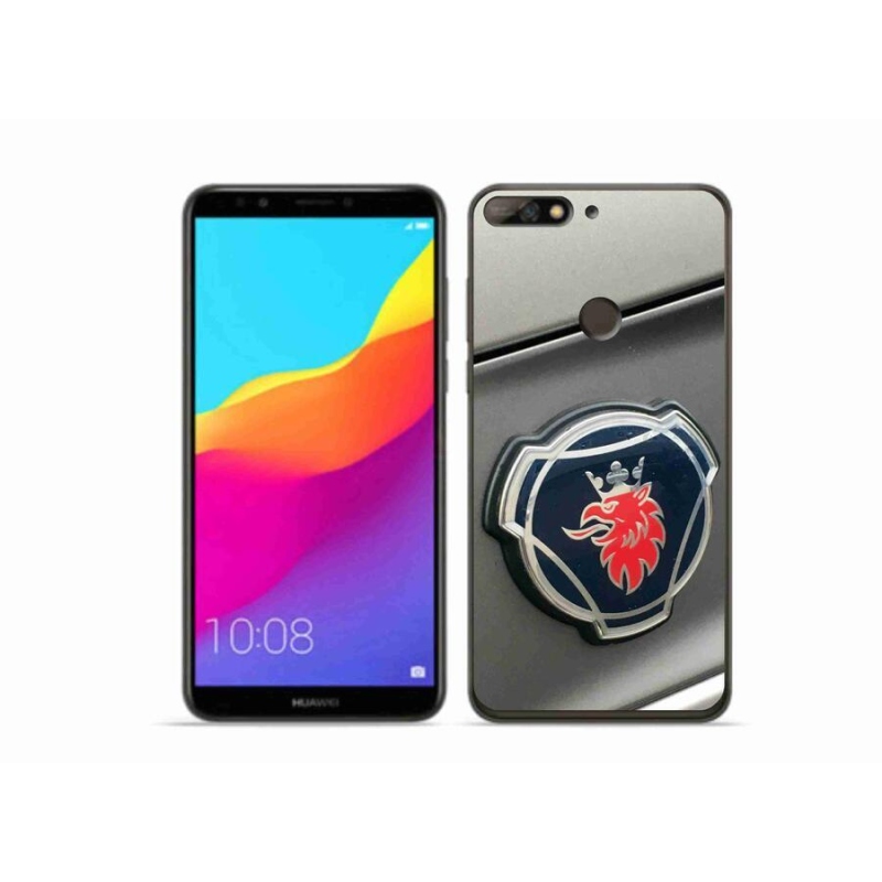 Gél védőburkolat mmCase a Huawei Y7 Prime (2018) - Emblem 2 számára