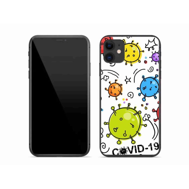 Zselés borítás mmCase iPhone 11 készülékhez - covid 2