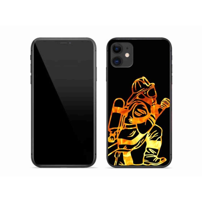 Gél borítás mmCase iPhone 11 készülékhez - tűzoltó 1