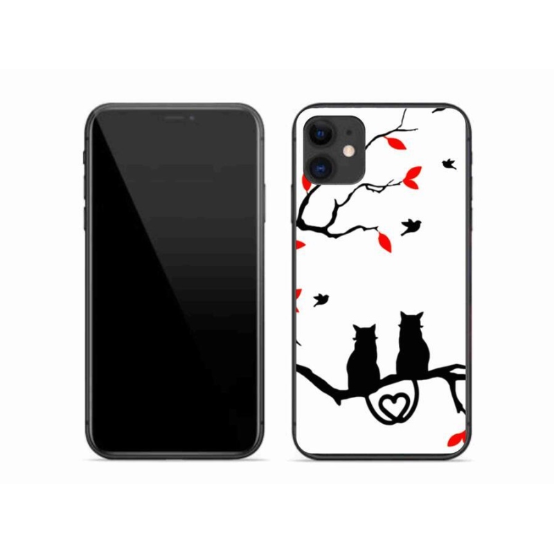 Gél borítás mmCase iPhone 11 készülékhez - macskaszerelem