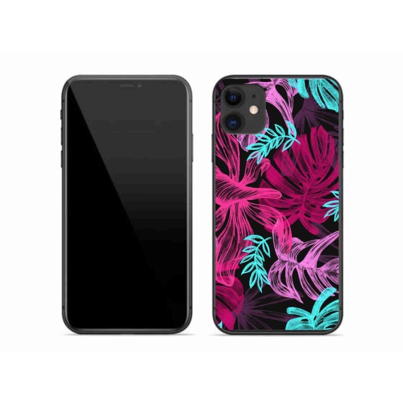 Zselés borítás mmCase iPhone 11 készülékhez - virágok 1