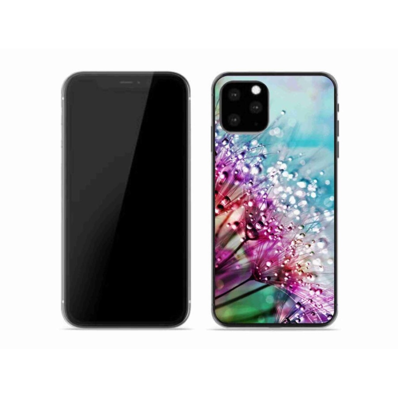 Gél borítás mmCase iPhone 11 Pro készülékhez - színes virágok