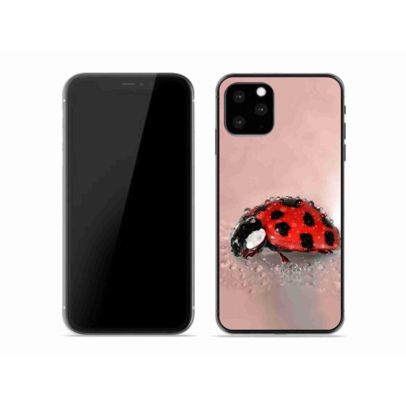 Gél borítás mmCase iPhone 11 Pro készülékhez - katicabogár