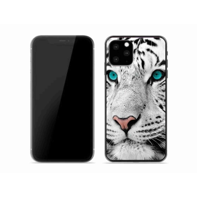Gél borítás mmCase iPhone 11 Pro készülékhez - fehér tigris
