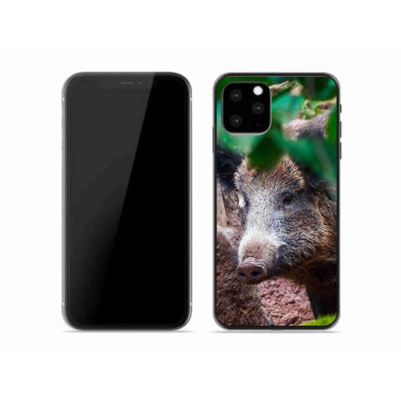 Zselés borítás mmCase iPhone 11 Pro készülékhez - vaddisznó