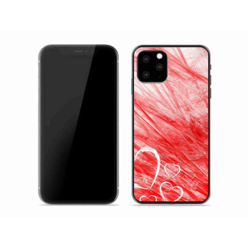 Zselés borítás mmCase iPhone 11 Pro készülékhez - szív