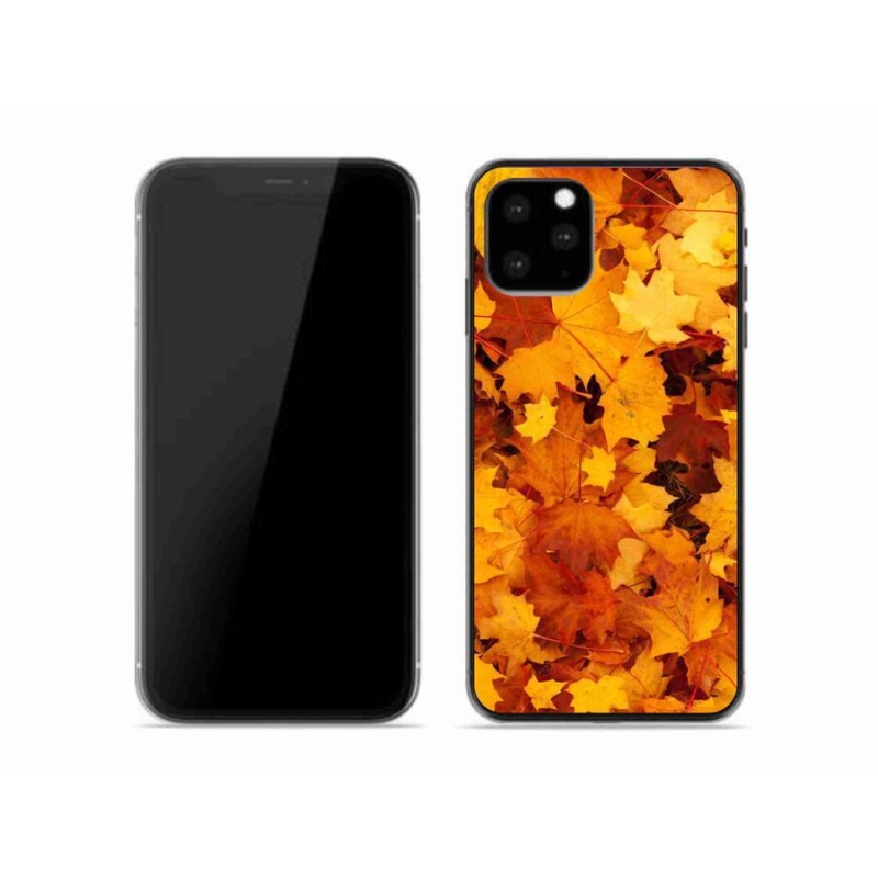 Gél borítás mmCase iPhone 11 Pro készülékhez - juharlevelek