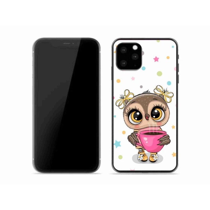 Gél borítás mmCase iPhone 11 Pro készülékhez - rajzfilm bagoly