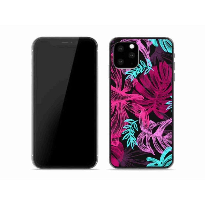 Zselés borítás mmCase iPhone 11 Pro készülékhez - virágok 1