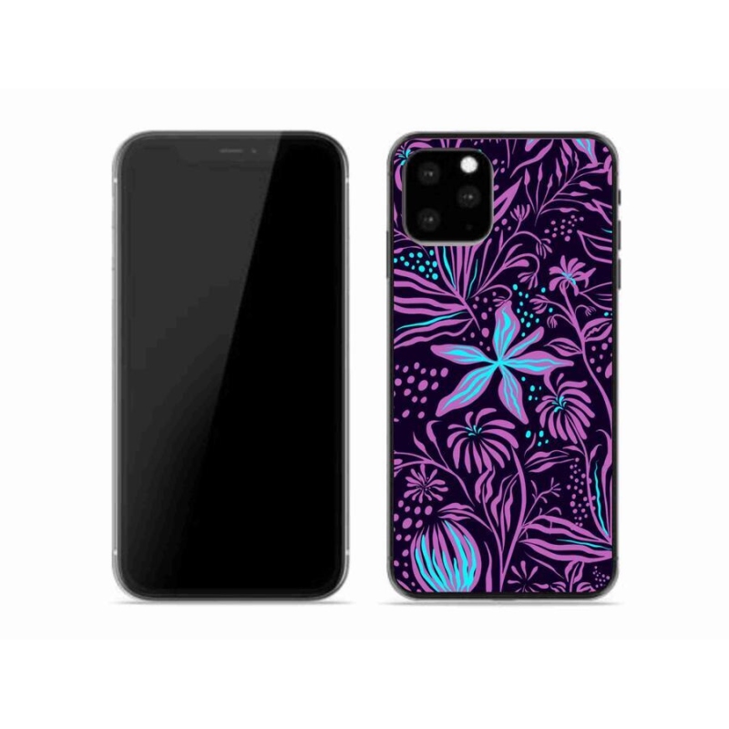 Gél borítás mmCase iPhone 11 Pro készülékhez - virágok 2