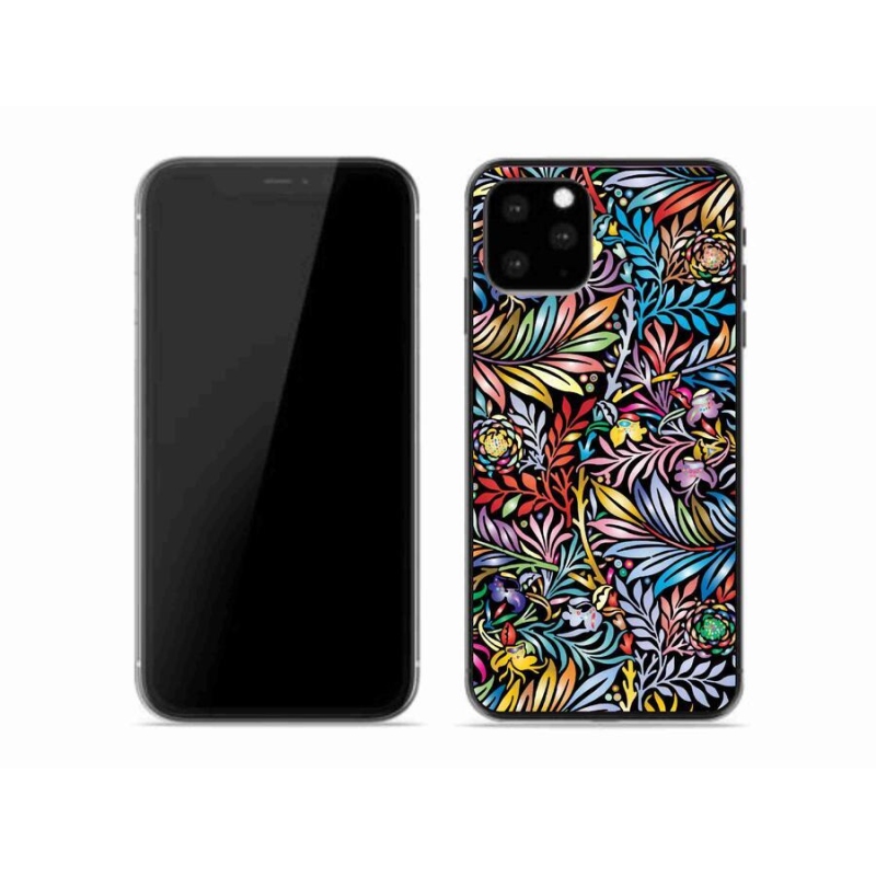Gél borítás mmCase iPhone 11 Pro készülékhez - virágok 5