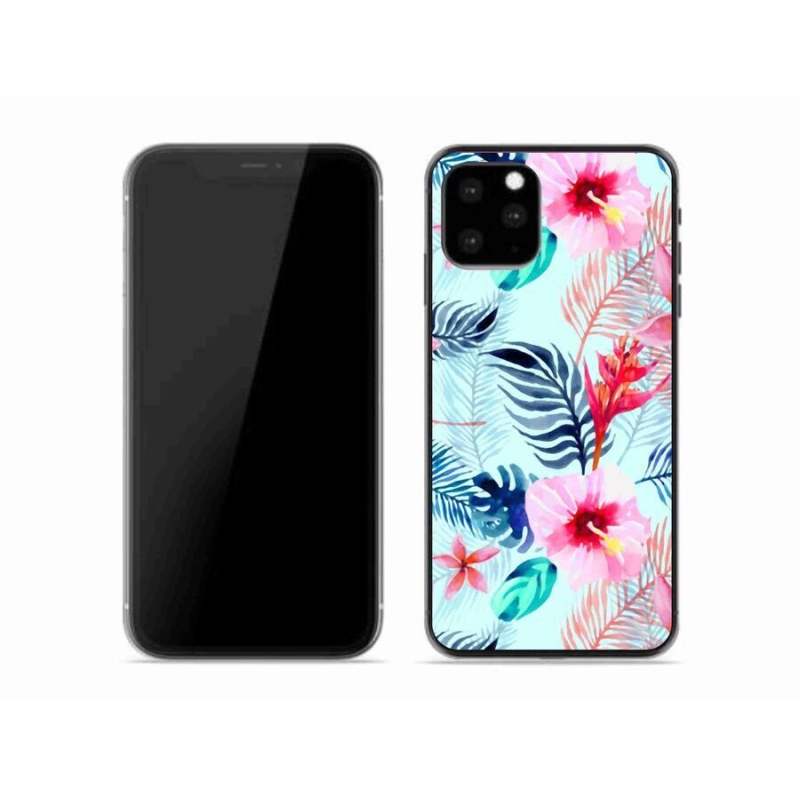 Gél borítás mmCase iPhone 11 Pro készülékhez - virágok