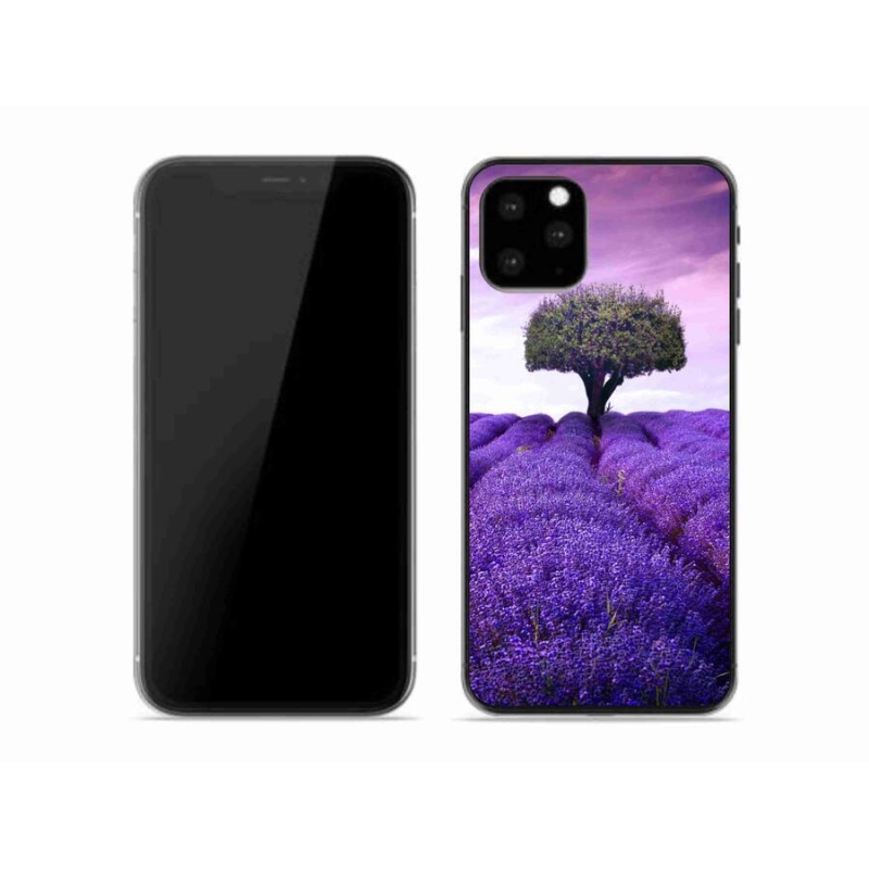 Zselés borítás mmCase iPhone 11 Pro készülékhez - levendula rét